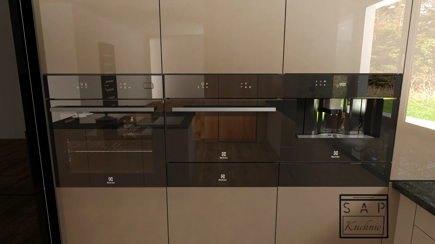 Kuchnia cały sprzęt electrolux