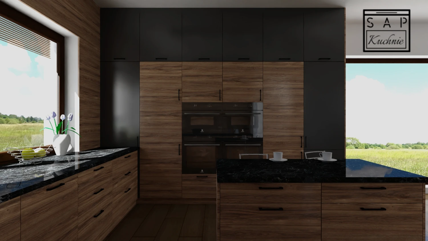 Kuchnia widok płyty